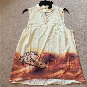 Torrid Star Wars Millennium Falcon Plus Size Top